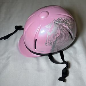 Troxel Legacy Equestrian Helmet Sz S Low Profile Riding DialFit Pink Antiquus